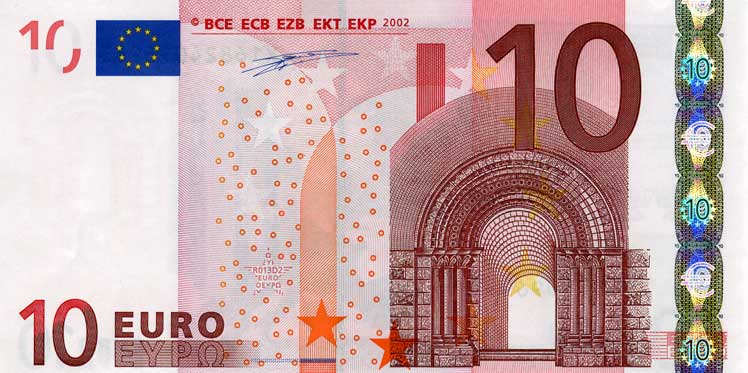 Image d'un billet de 10 euros